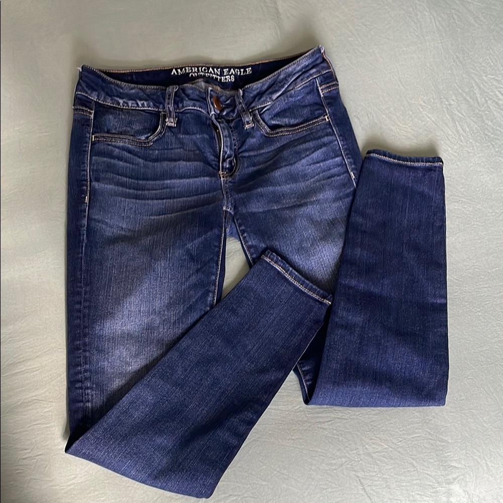 American Eagle Outfitters Women's Blue Jeans